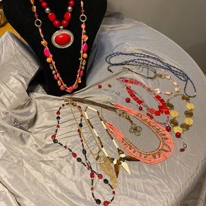 Jewelry lot 13pc necklace